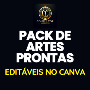 Pack de Artes Prontas - Canva